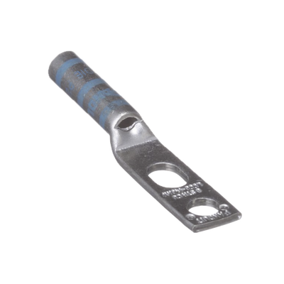 PANDUIT - Zapata de compresión LCC6-14JAW-l para cal. 6 Awg, Doble barreno para tornillo prisionero de 1/4, 1 pz