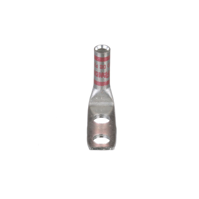 PANDUIT - Zapata de compresión LCC8-14AF-L a 90° grados para cal. 8 Awg, Barreno para tornillo prisionero de 1/4, 1 Pz