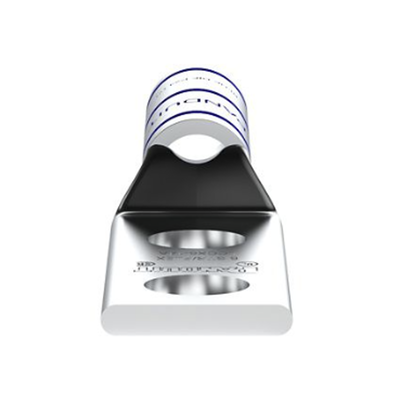 PANDUIT - Terminal Doble Ojillo 1/4" para Cable 6 AWG (16mm entre orificios). 50 Piezas