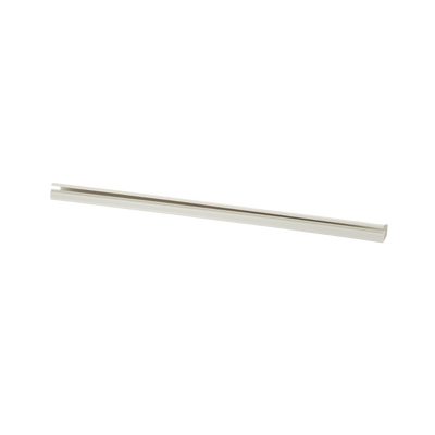 PANDUIT - Canaleta LD10 de PVC rígido, con cinta adhesiva para instalación sin herramientas, de 38.4 x 24 x 3048 mm, Color Blanco Mate