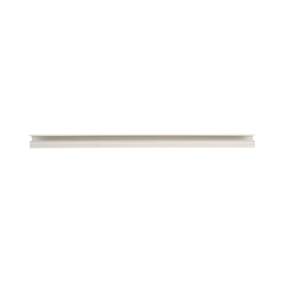 PANDUIT - Canaleta LD10 de PVC rígido, con cinta adhesiva para instalación sin herramientas, de 38.4 x 24 x 1828.8 mm, Color Blanco Mate