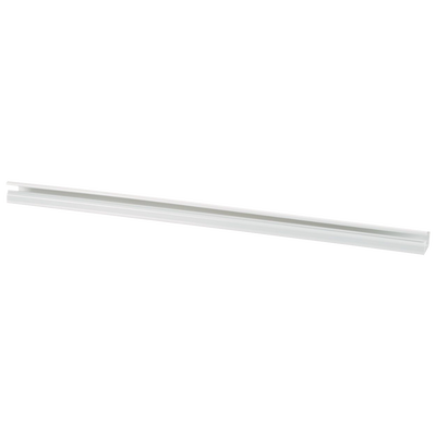 PANDUIT - Canaleta LD10 de PVC rígido, con cinta adhesiva para instalación sin herramientas, de 38.4 x 24 x 1828.8 mm, Color Blanco