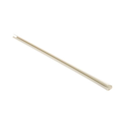 PANDUIT - Canaleta LD3 de PVC rígido, con cinta adhesiva para instalación sin herramientas, 19.6 x 11.2 x 1828.8 mm, Color Blanco Mate