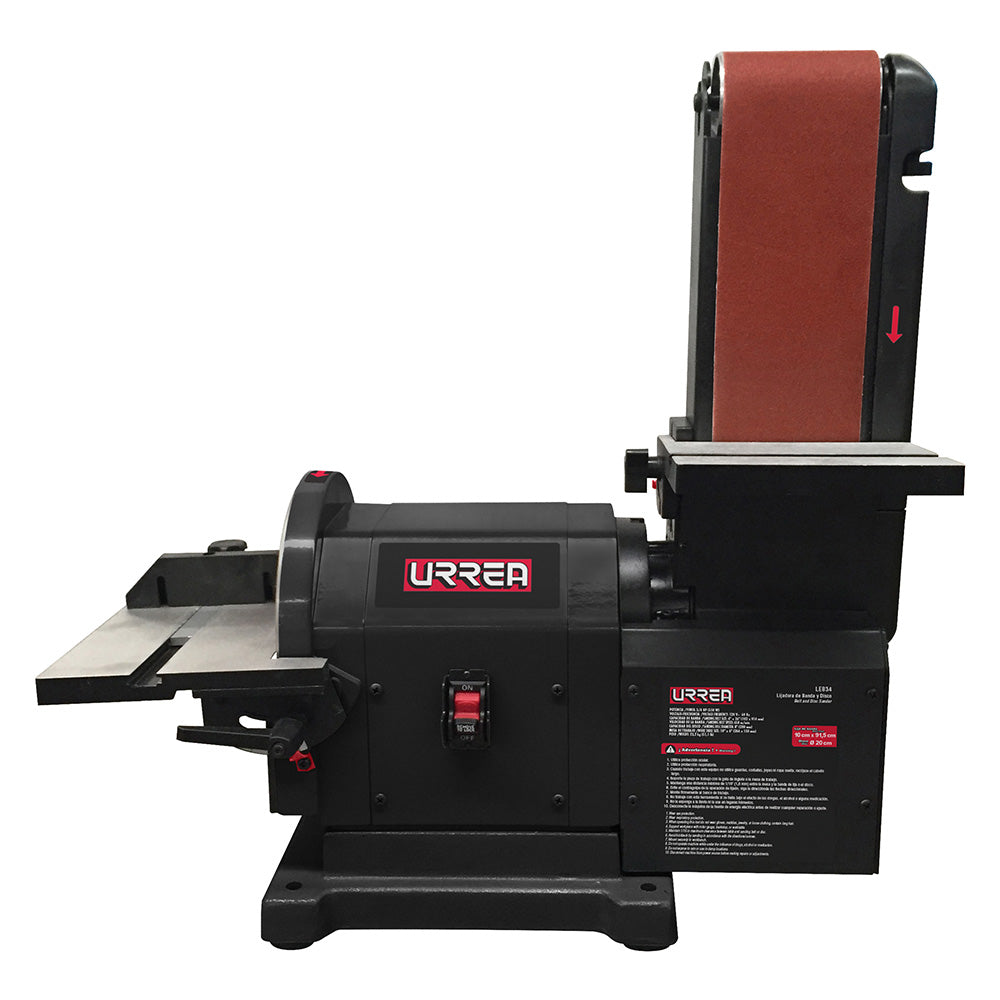 Urrea - Lijadora band/disc 4x36 in 550W