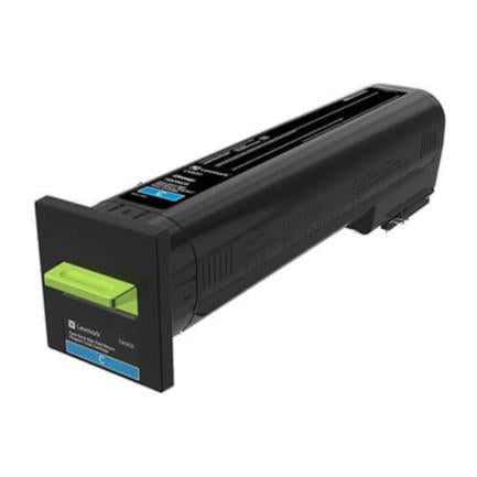 LEXMARK - TONER LEXMARK ALTO RENDIMIENTO CYAN CS820