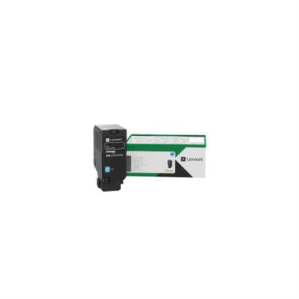 LEXMARK - Cartucho de toner Lexmark color cian del programa de devolucion para 5 mil paginas
