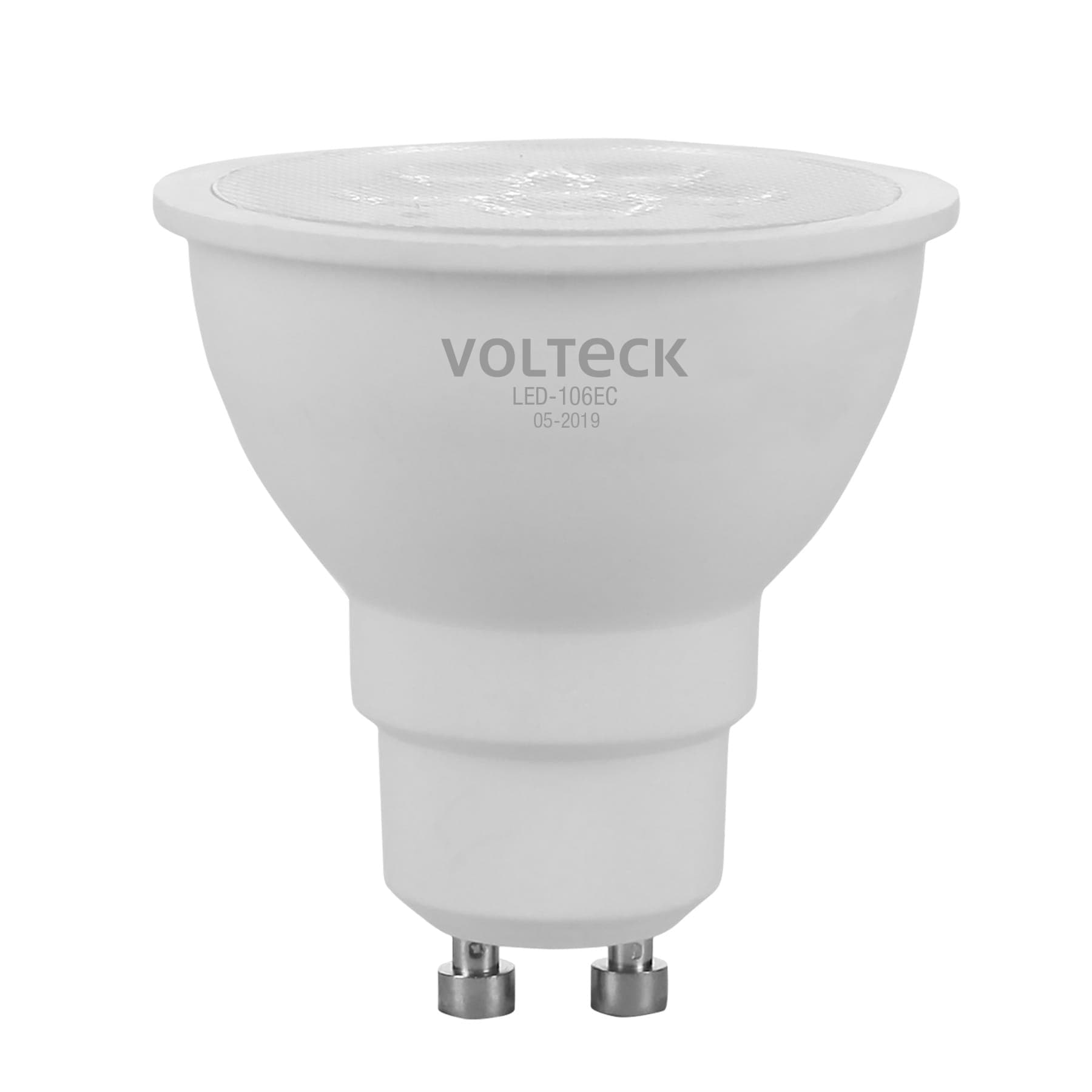 Lampara de LED 6 W tipo MR 16 base GU10 luz calida, blister