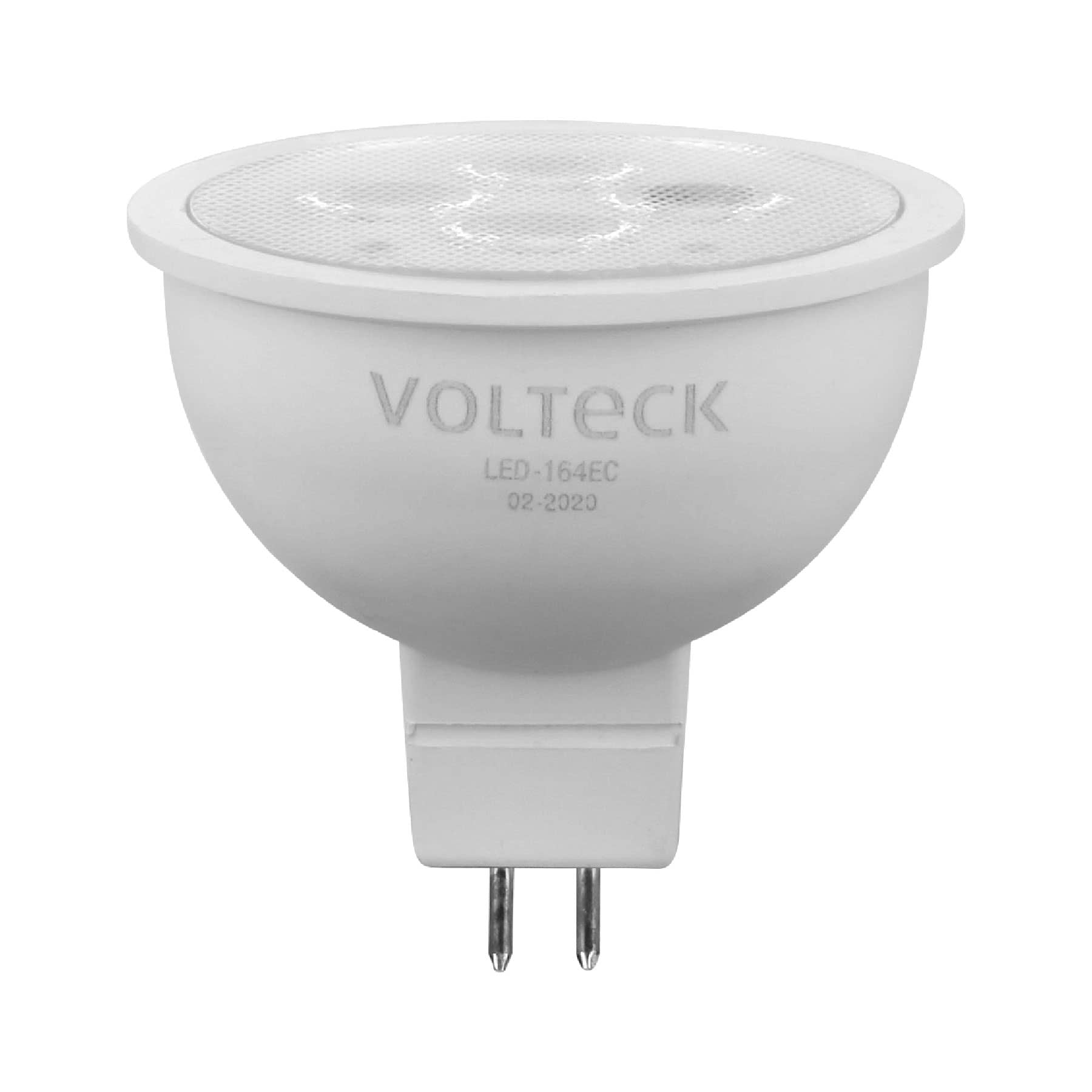 Lampara de LED 4 W tipo MR 16 base GU5.3 luz calida, blister