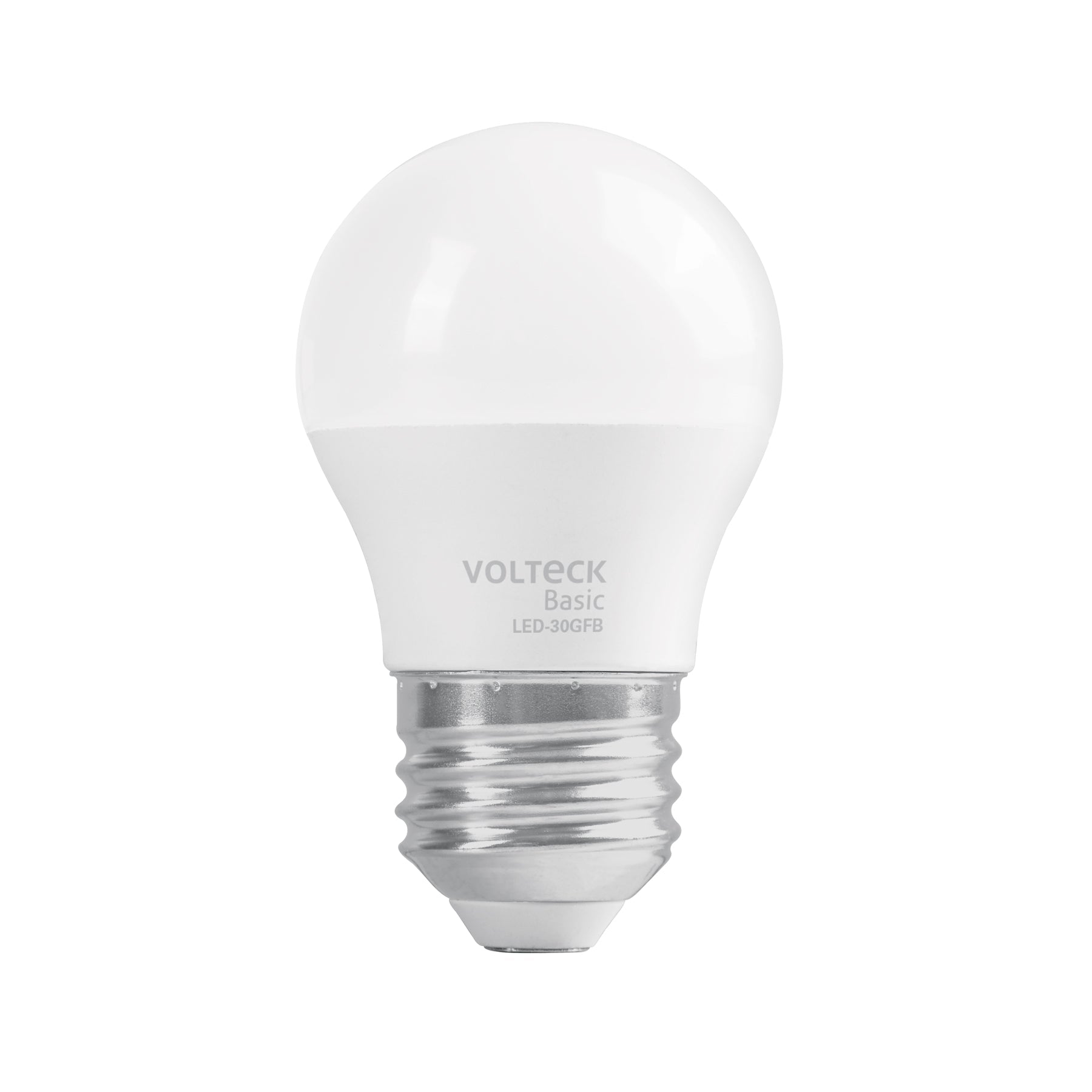 Lampara LED G45 3 W (equiv. 25 W), luz de dia, caja, Basic