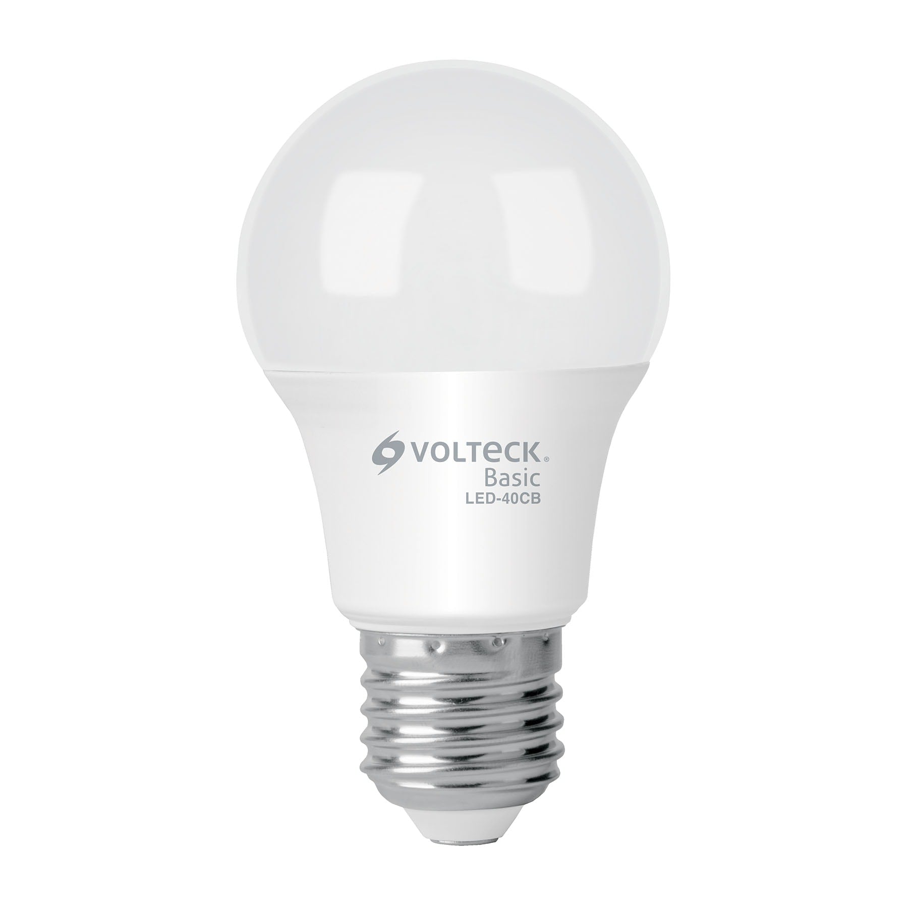 Lampara LED A19 6 W (equiv. 40 W), luz calida, caja, Basic