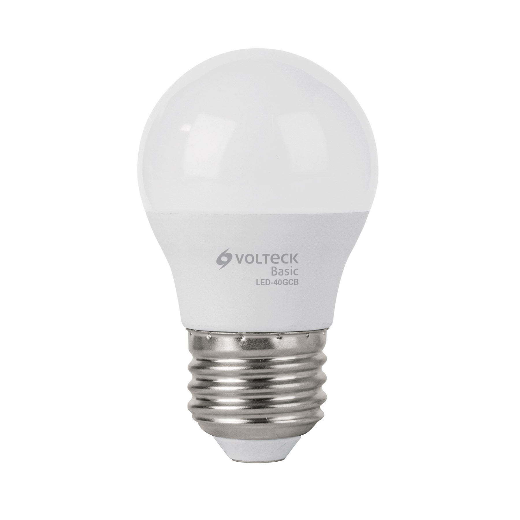Lampara LED G45 5 W (equiv. 40 W), luz calida, caja, Basic