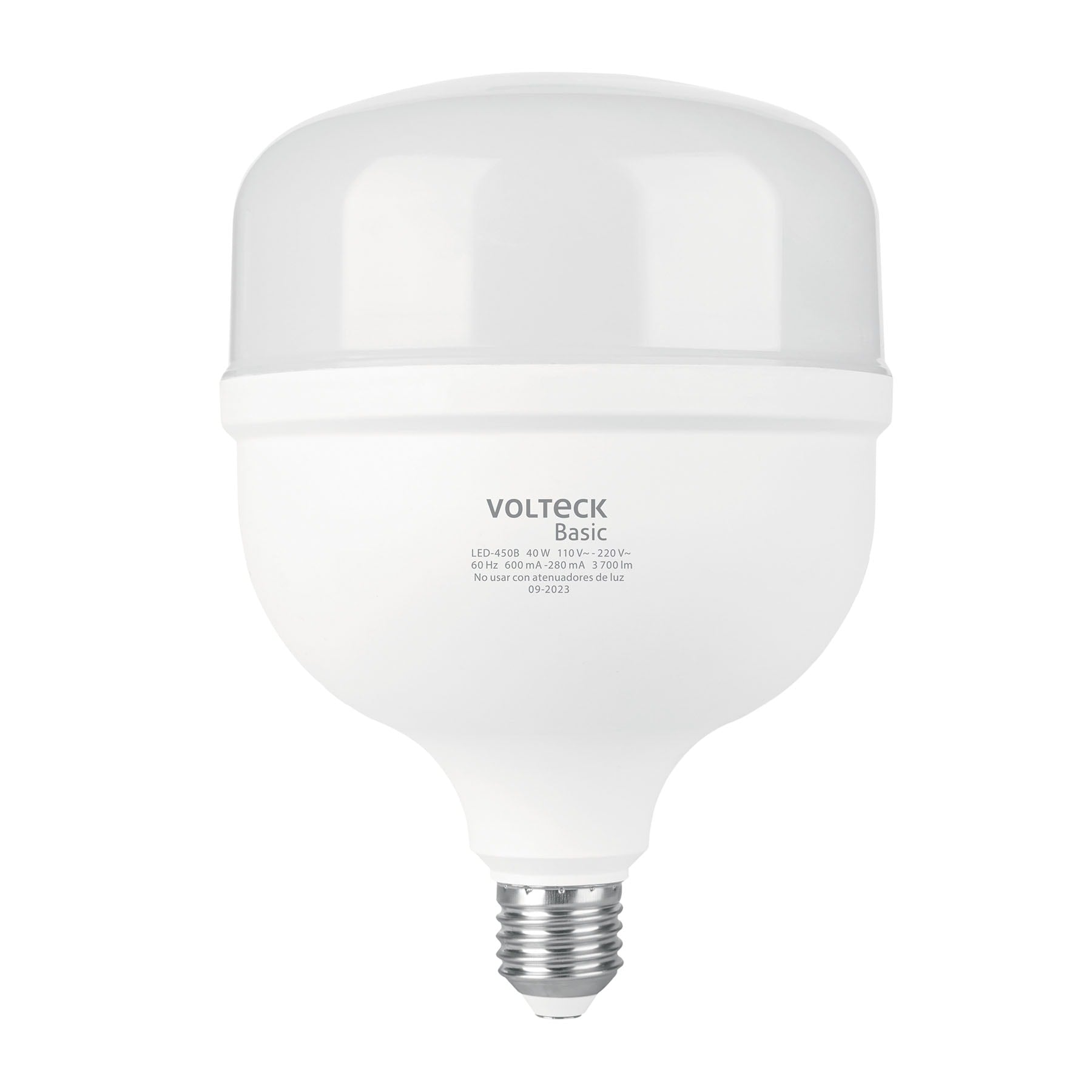 Lampara LED alta potencia 40W (equiv. 400W) luz de dia Basic