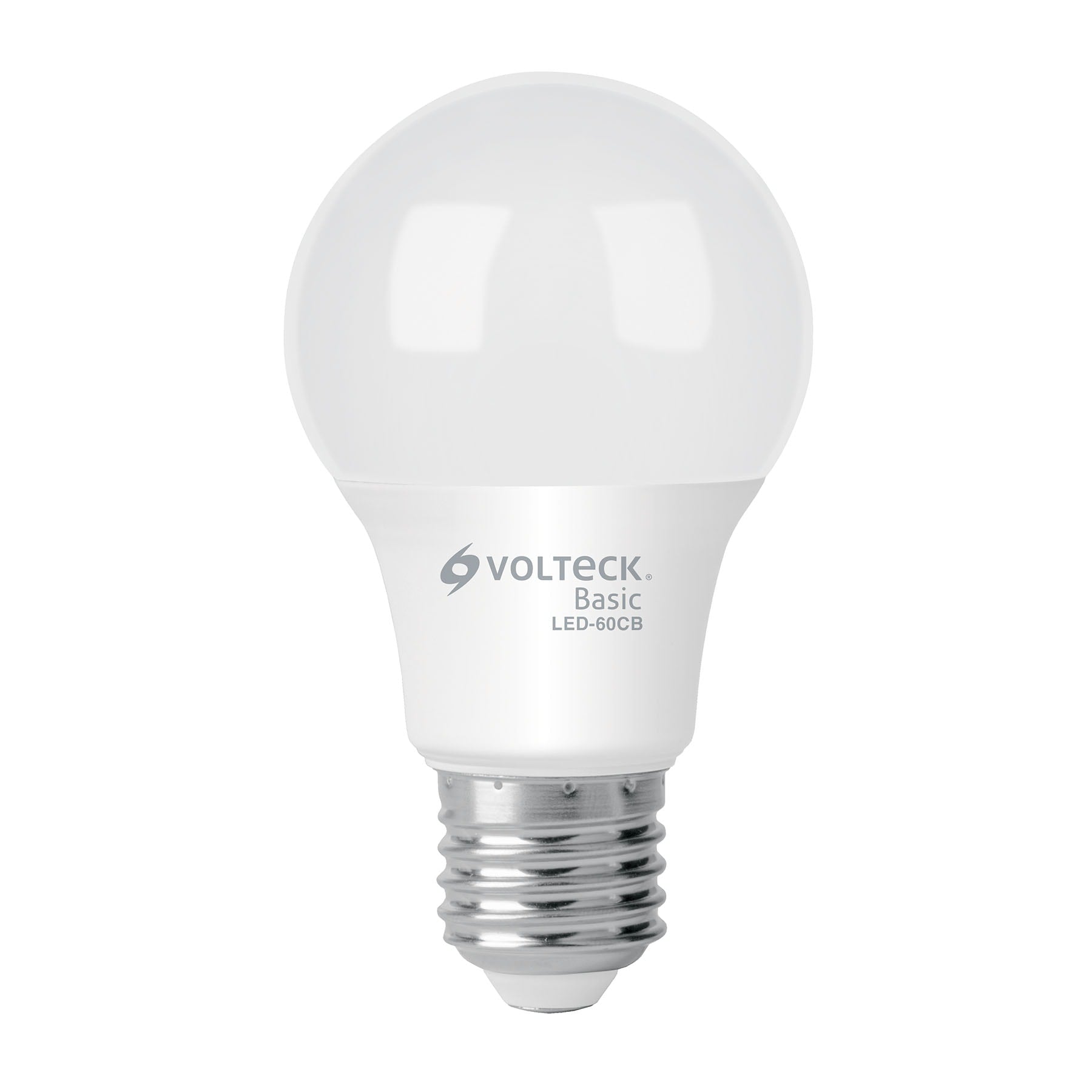 Lampara LED A19 8 W (equiv. 60 W), luz calida, caja, Basic