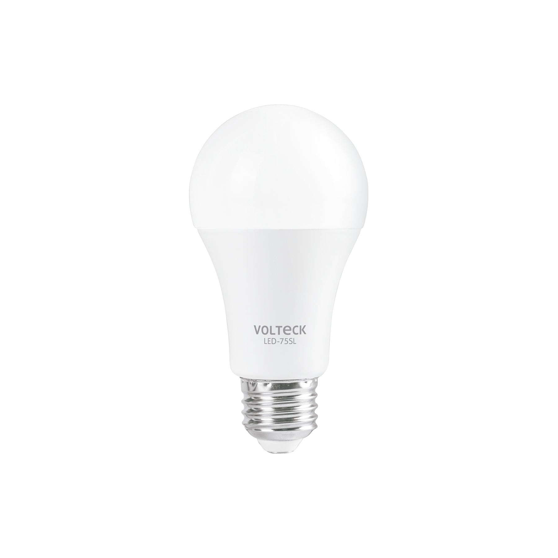 Lampara LED tipo bulbo A19 10 W con sensor de luz, Volteck