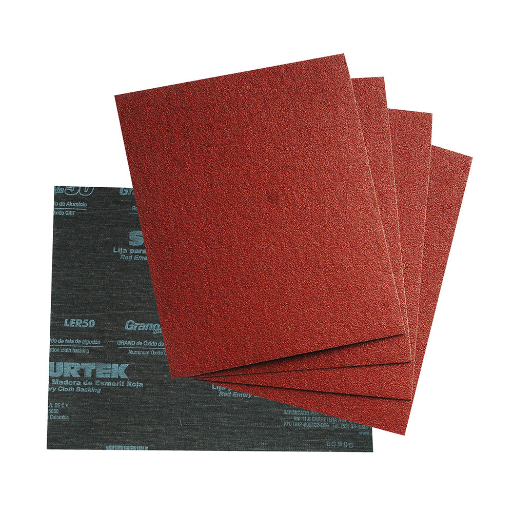 Surtek - Lija esmeril roja gno 50