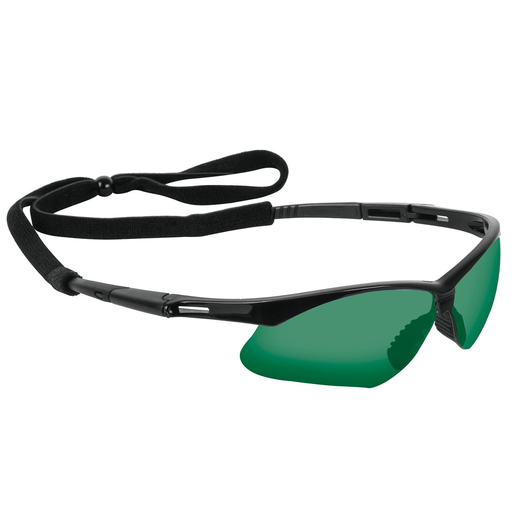 Lentes seguridad verde antiempa–o c/cordon ajustable, Sport