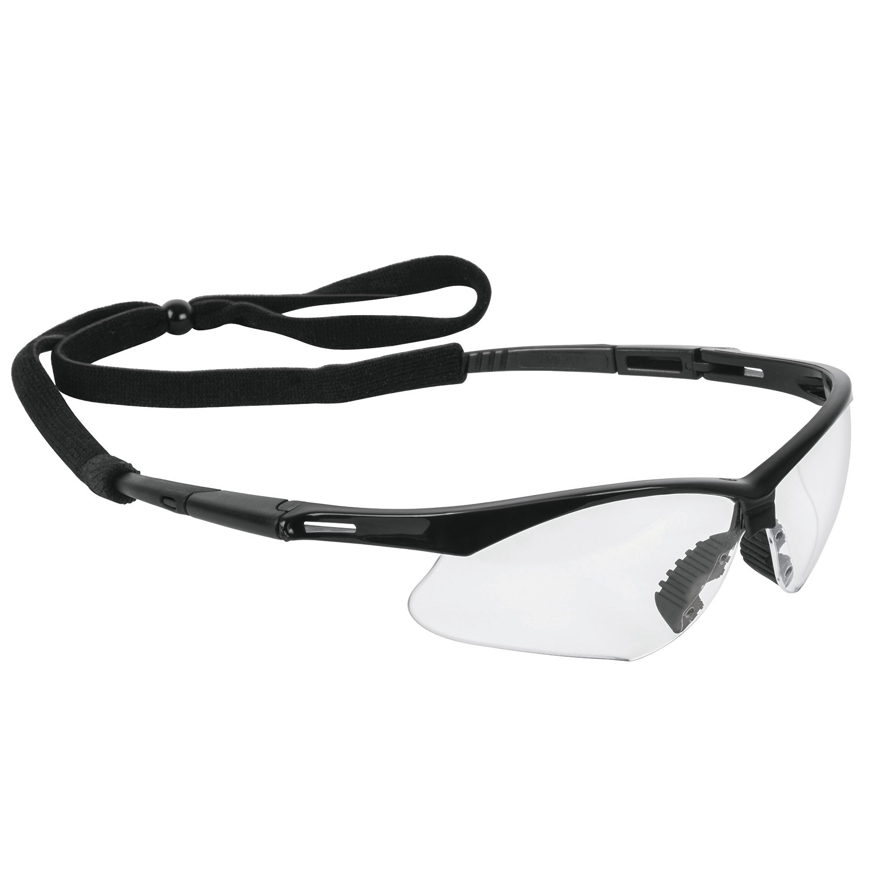 Lentes seguridad claros antiempa–o c/cordon ajustable, Sport