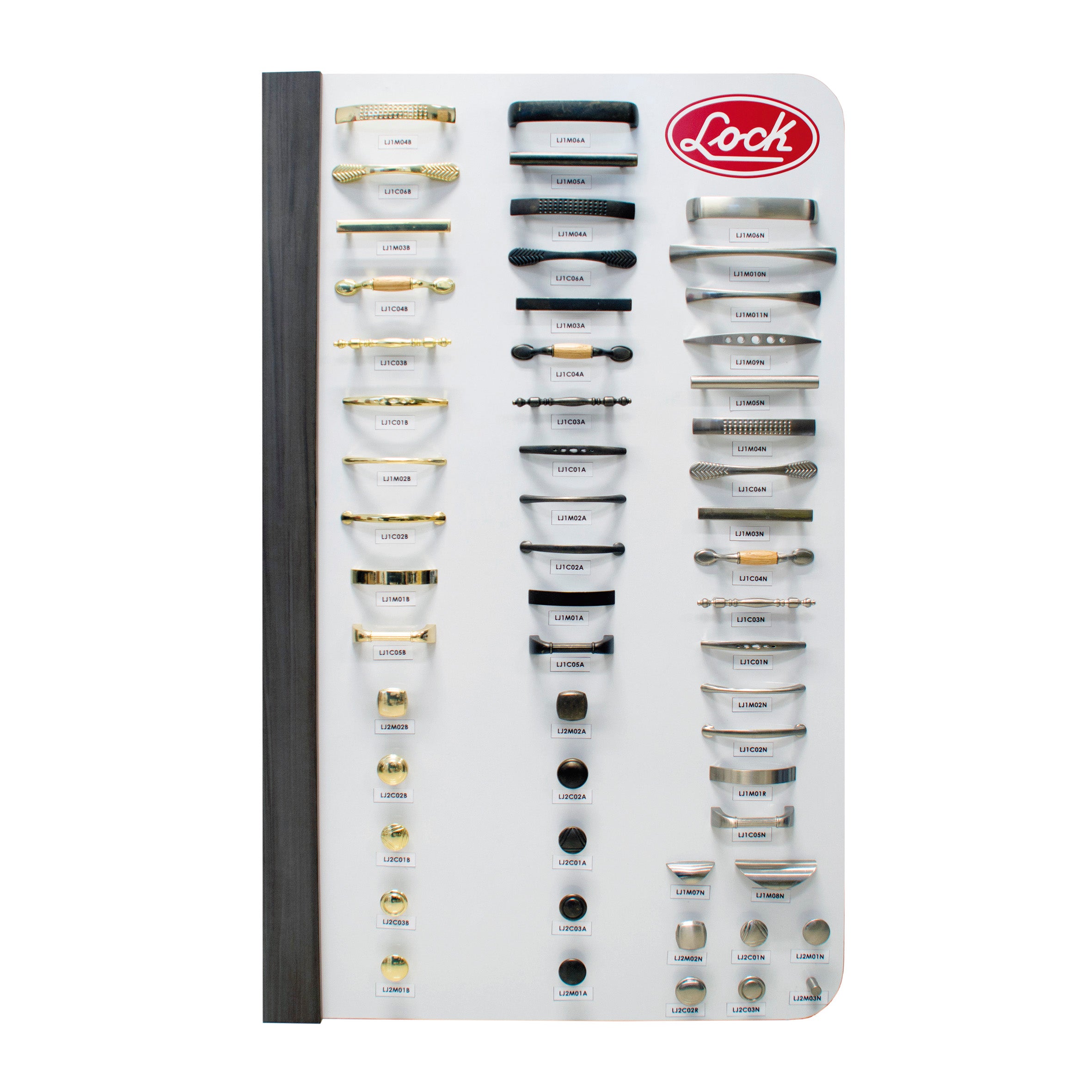 Lock - Exhibidor jaladeras 51pz