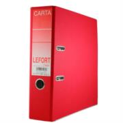 LEFORT - Registrador Lefort 1230 Tamaño Carta Color Rojo