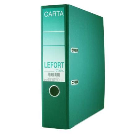 LEFORT - Registrador Lefort 1330 Tamaño Carta Color Verde