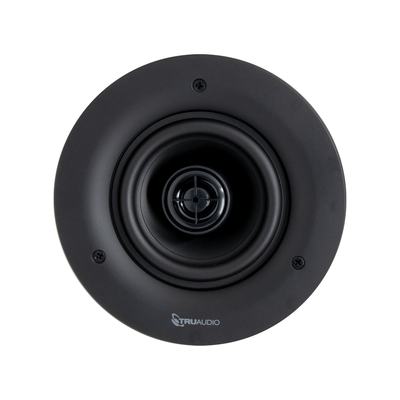 TRUAUDIO - Altavoz de techo de 2 vias | woofer de 4in | Tweeter de 0.5in | 5-50 watts | 8 Ohms
