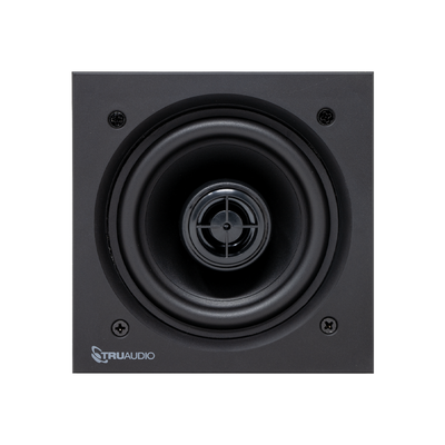TRUAUDIO - Altavoz de techo de 2 vias | woofer de 4in | Tweeter de 0.5in | 5-50 watts | 8 Ohms