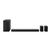LG ELECTRONICS - Barra de Sonido LG cine en casa de 500W 5.1.1canales con Dolby Atmos y altavoces traseros