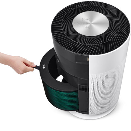 LG ELECTRONICS - Purificador de Aire LG PuriCare 360° HIT con ThinQ Conexion Wi-Fi  Color Blanco