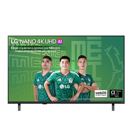 LG ELECTRONICS - Televisión LG 50" NANO 4K UHD AI NU80 Smart TV 2026