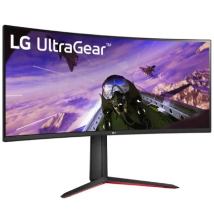 LG ELECTRONICS - Monitor LG 34" UltraGear Gaming Curvo WQHD Resolución 3440x1440 Panel VA