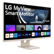 LG ELECTRONICS - Monitor LG 27 pulgadas Myview Smart TV WebOs23 IPS 1920x1080 HDMI USB 1 yr garantia