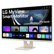 LG ELECTRONICS - Monitor LG 27 pulgadas Myview Smart TV WebOs23 IPS 1920x1080 HDMI USB 1 yr garantia