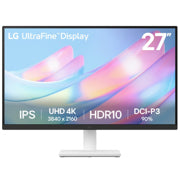 LG ELECTRONICS - Monitor LG 27 pulgadas Ultrafine 4K IPS 3840x2160 60 Hz HDMI DP 1 year de garantia