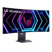 LG ELECTRONICS - Monitor LG OLED 39" UltraGear curvo 800R 3440 x 1440 WQHD 240Hz  DisplayHDR True Black 400R AMD FreeSync