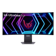 LG ELECTRONICS - Monitor LG OLED 39" UltraGear curvo 800R 3440 x 1440 WQHD 240Hz  DisplayHDR True Black 400R AMD FreeSync