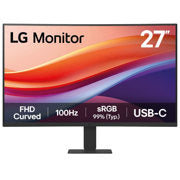 LG ELECTRONICS - Monitor LG 27 pulgadas Curvo 27U421A  FHD 100Hz  HDMI USD TIPO C