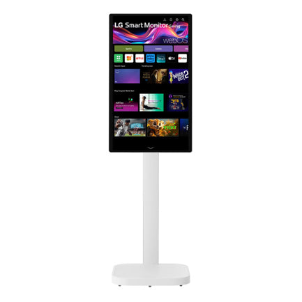 LG ELECTRONICS - Monitor LG Inteligente Swing de 31.5" 4K UHD 3840x2160 IPS con Pantalla Táctil y Soporte Rodante