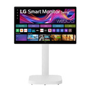LG ELECTRONICS - Monitor LG Inteligente Swing de 31.5" 4K UHD 3840x2160 IPS con Pantalla Táctil y Soporte Rodante