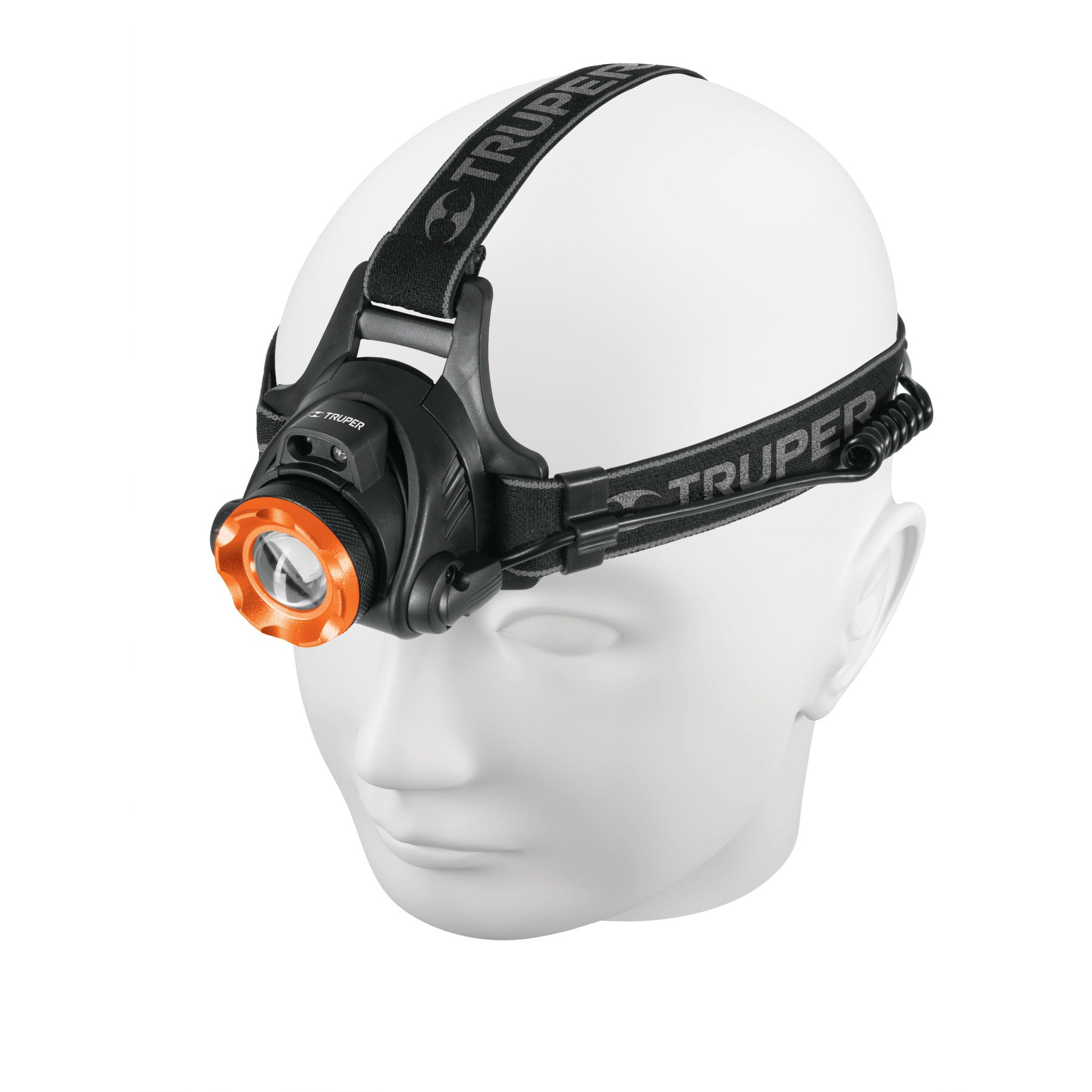 Linterna de minero LED 300 lm, recargable, TRUPER EXPERT