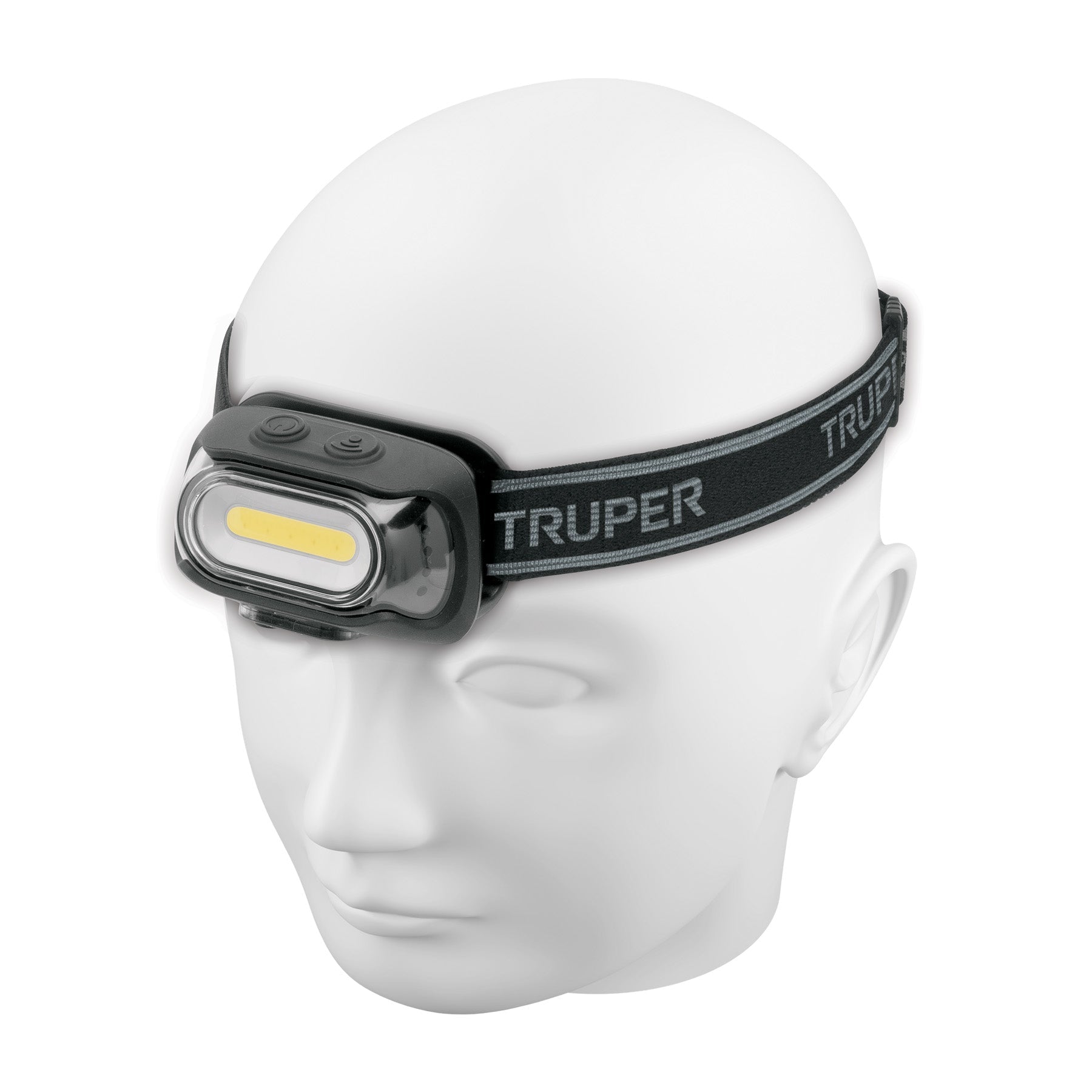 Linterna de minero LED 460 lm con sensor, recargable, TRUPER