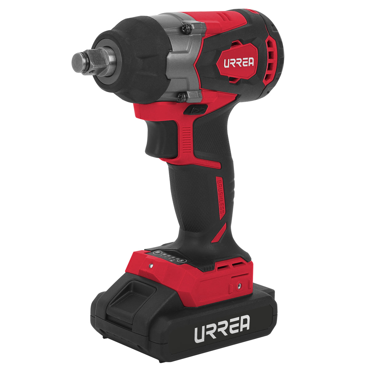 Urrea - Pistola de impacto 1/2 in a batería Litio-ion 20 V, 400 Nm
