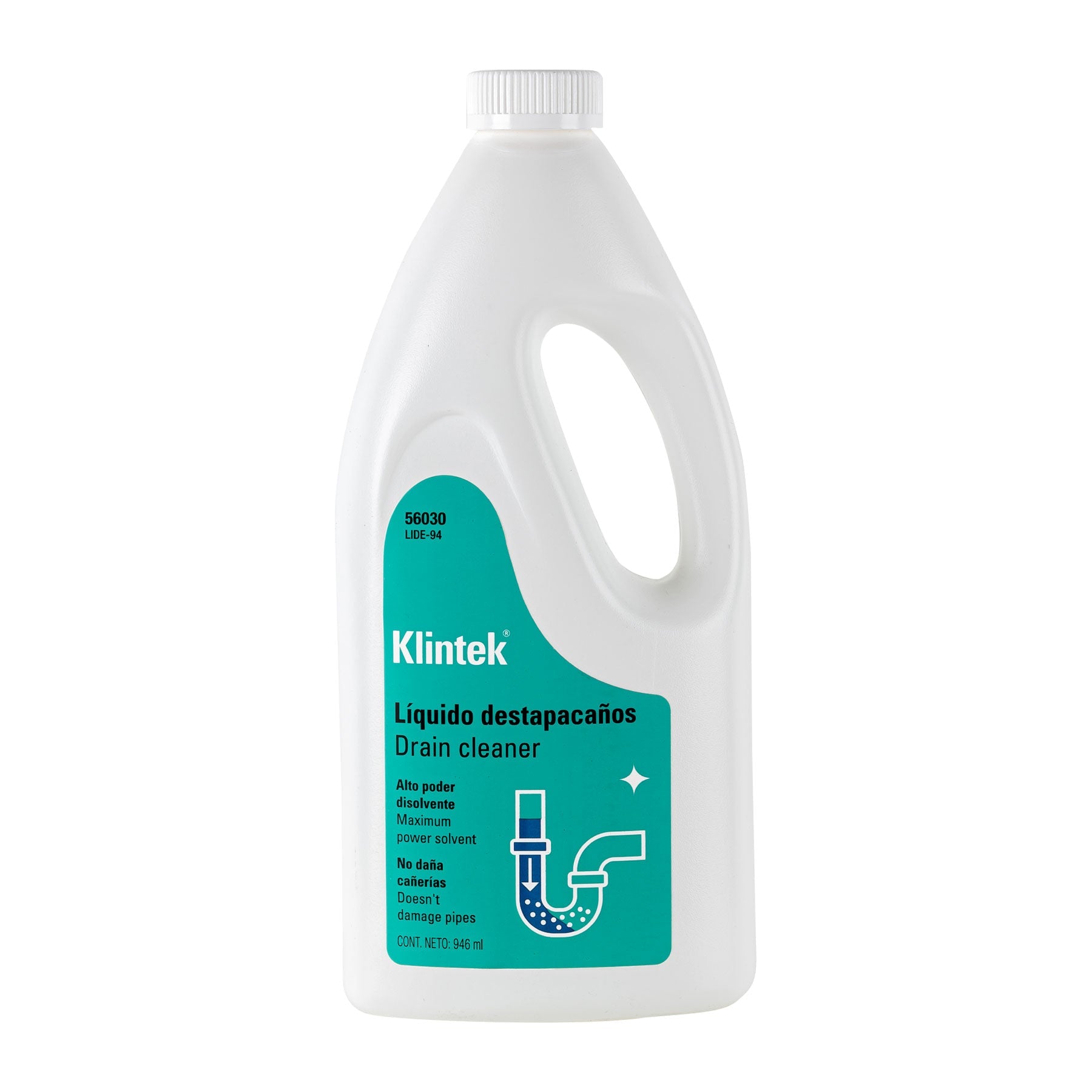 Liquido destapaca–os de 946 ml, KLINTEK