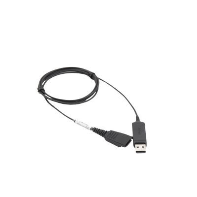 JABRA - Jabra Link 230 adaptador USB a QD, para diademas BIZ1500, BIZ2300 y BIZ2400  (230-09)