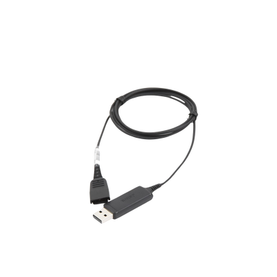 JABRA - Jabra Link 230 adaptador USB a QD, para diademas BIZ1500, BIZ2300 y BIZ2400  (230-09)