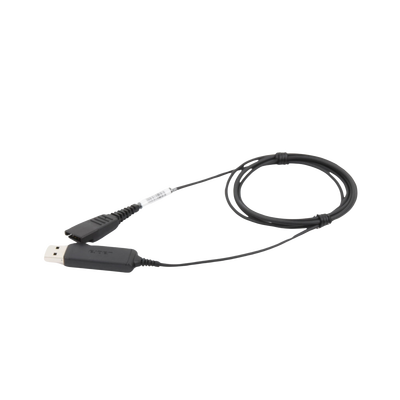 JABRA - Jabra Link 230 adaptador USB a QD, para diademas BIZ1500, BIZ2300 y BIZ2400  (230-09)