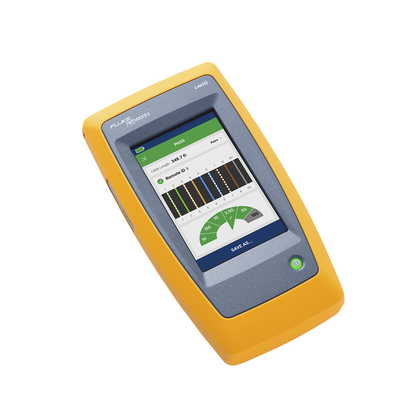 FLUKE NETWORKS - Calificador de Red LinkIQ, Para Verificar Rendimiento de Cableado Hasta 10Gbps Basado en Frecuencia, con Pantalla Multitáctil a Color