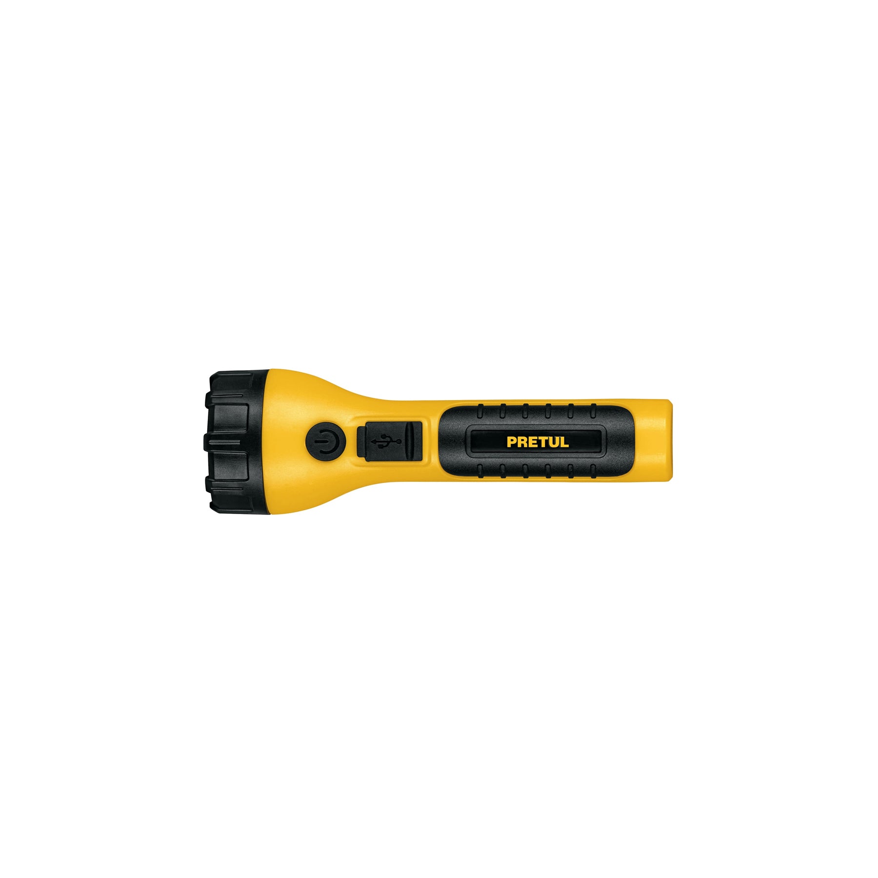 Linterna plastica de LED, 120 lm, recargable, PRETUL
