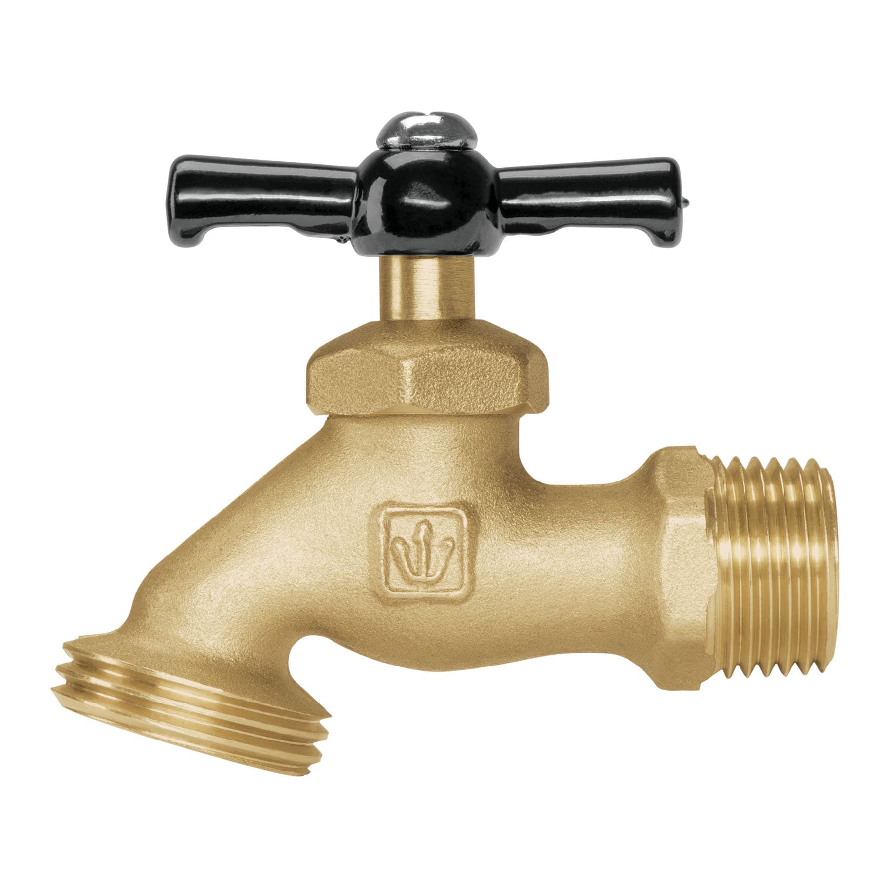 Llave p/manguera, de laton 100g, 1/2', granel, BASIC