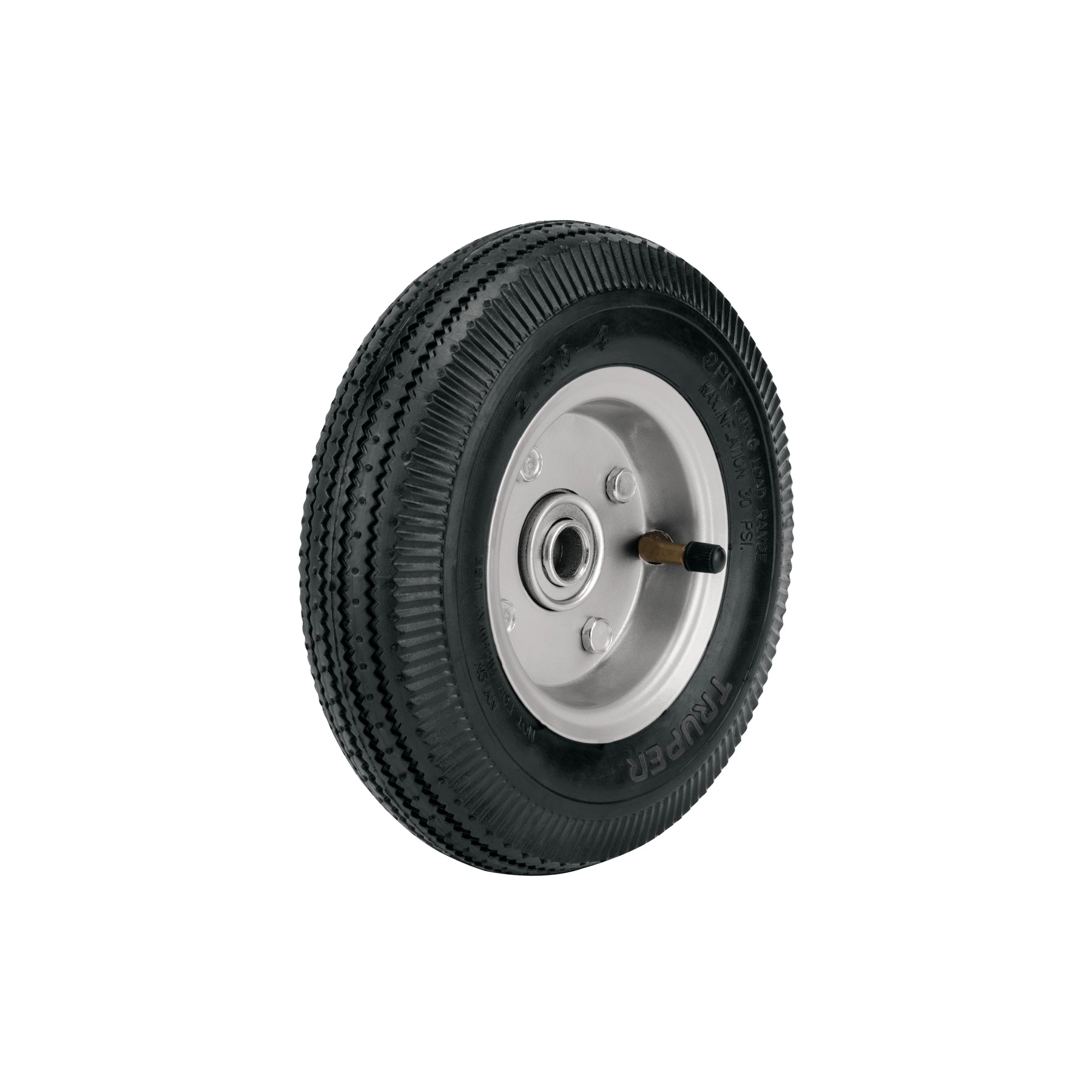 Rueda neumatica 8' para eje lateral, Truper