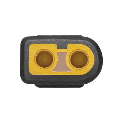 ECOFLOW - Cable 2.5 m, Negro, Calibre 12 AWG con Terminales MC4 Macho y Hebra para Terminal XT60